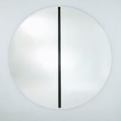 Miroir Design Rond Luna Black L 200cm