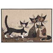 Tapis d'Entrée Original Chat Serafino and Friends 50x75