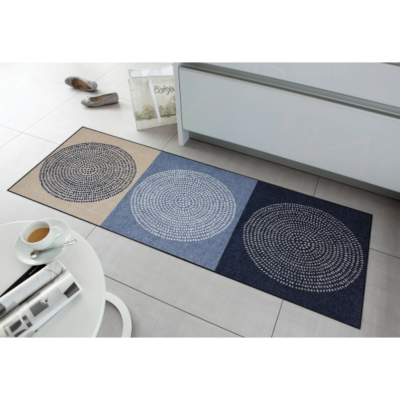 Tapis de Couloir Design Long Nestor Denim 75x190