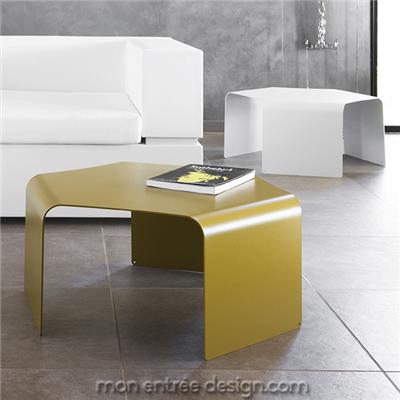 Table Basse Design Aluminium Ponant