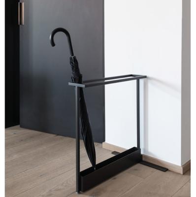 Porte Parapluie Design Long Skid Noir