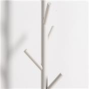 Porte Manteau Mural Design Sticks Wall Blanc / Gris