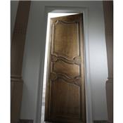 Trompe l'Oeil Porte Moulurée Louis XV - 3 Matières