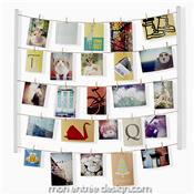 Hangit Photo Display Blanc - STOP