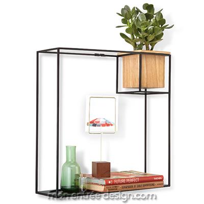 Vide Poche Mural Etagère Cubist Shelf Large