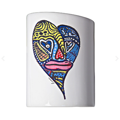 Vase Design Contemporain en Céramique Myrna