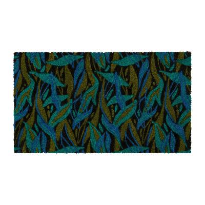 Paillasson "feuillage camouflage" - 40x70cm 