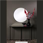 Console Miroir Noire Tablo L