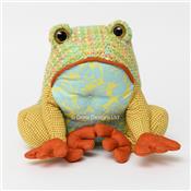 Cale Porte Animal Grenouille Toad Patchwork