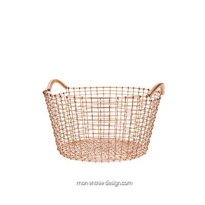 Panier Rangement Classic 35 Laiton
