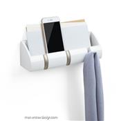Vide Poche Mural Cubby Mini Bois Blanc