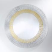 Miroir Design Rond Yoko Bronze
