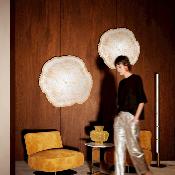 Miroir Design Tronc Arbre Arbo Gold L