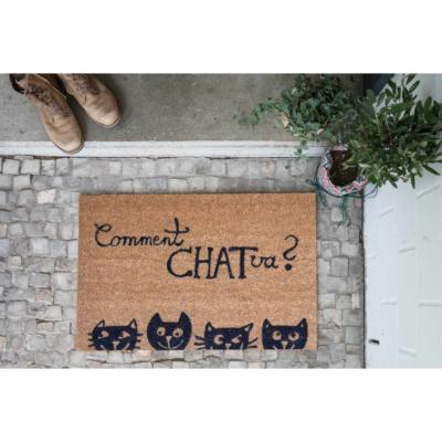 Paillasson Chat Coco Comment Chat Va - 40x60