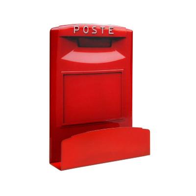 Porte lettres vide poche en métal "Poste" 