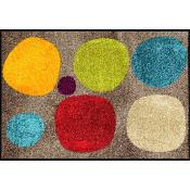 Tapis d'Entrée Points colorés 50x75