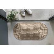 Tapis d'Entre Design Damaris Taupe 40x75