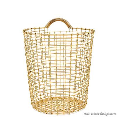 Panier Rangement Bin 18 Laiton