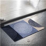 Grand Tapis d'Entrée Design Nestor Denim 115 x 175