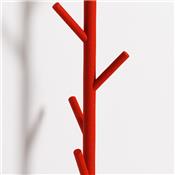 Porte Manteau Mural Design Sticks Wall Rouge / Gris