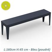 Banc Design Zef 160 - Acier ou Aluminium