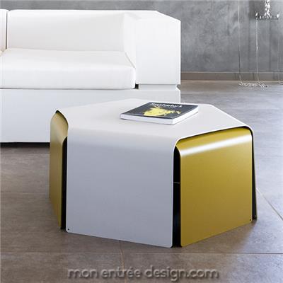 Table Basse Design Aluminium Ponant