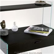 Bureau Console en Verre Design Bonheur du Jour