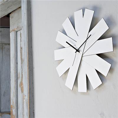 Horloge Murale Design Rock Around The Clock Blanc