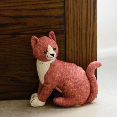 Cale Porte Chat en Tissu Red Tabby Cat