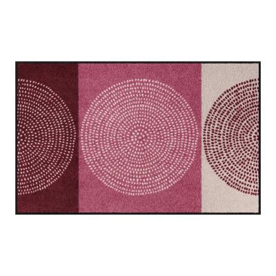 Tapis d'Entrée Moderne Nestor Rose - 75x120