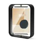 Cadre photo en bois Noir pivotant Bellwood  Umbra