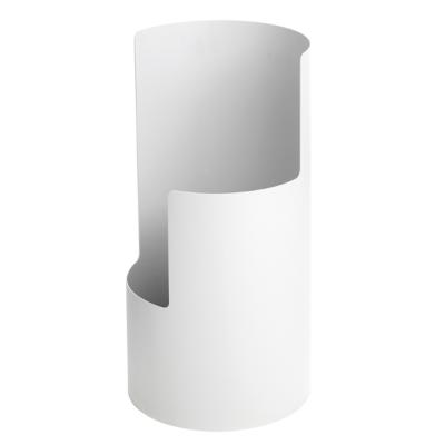 Porte Parapluie Design 0550. Métal poudré - Blanc 