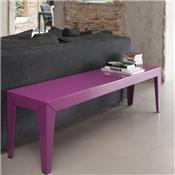 Banc Design Zef 80 - Acier ou Aluminium