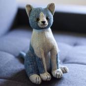 Cale Porte Design Animal Chat Blue Tabby Cat