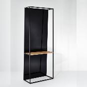 Miroir Etagère sur pied Chassis Black XL 