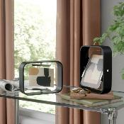 Cadre photo en bois Noir pivotant Bellwood  Umbra