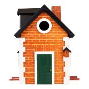 Mangeoire Oiseaux - Nichoir Oiseaux Maison de Briques