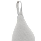 Cale-porte goutte en tissu gris clair avec poignée – 1 kg