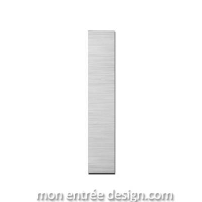 Lettre inox l