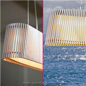 Suspension Luminaire Design Owalo 7000 - 4 finitions
