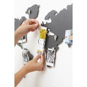 Décoration murale magnétique Mappit - 12 aimants fournis
