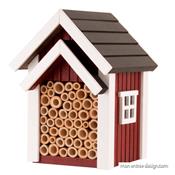 Nichoir Abeille Solitaire Biholk rouge