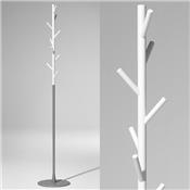 Porte Manteau Sur Pied Sticks Floor - blanc/gris