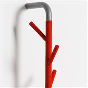 Sticks wall - rouge/gris