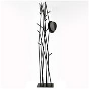 Porte Manteau Sur Pied  Design Arbre Latva Noir