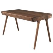 Bureau Design Bois Massif Noyer Metis