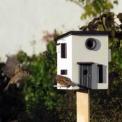 SALALIS Mangeoire à oiseaux Mangeoire pour oiseaux en plein air