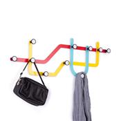 Porte Manteau Mural Design Subway Multi Hook