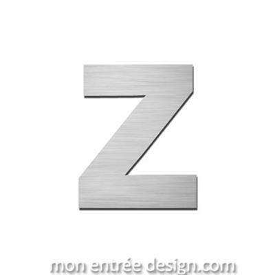 Lettre inox z