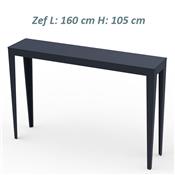 Console Entrée Design Zef 160 - Acier ou Alu - 3 Hauteurs 